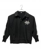 NEXUSVIIネクサスセブン）の古着「BONES SNAP PULLOVER」｜ブラック