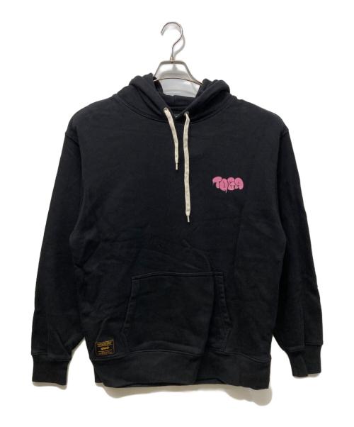 glamb（グラム）glamb (グラム) Himiko Toga Hoodie ブラック サイズ:Lの古着・服飾アイテム