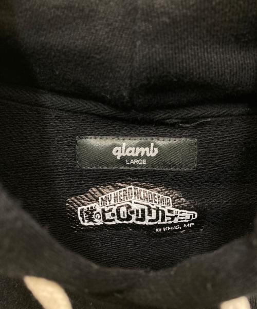 glamb（グラム）glamb (グラム) Himiko Toga Hoodie ブラック サイズ:Lの古着・服飾アイテム