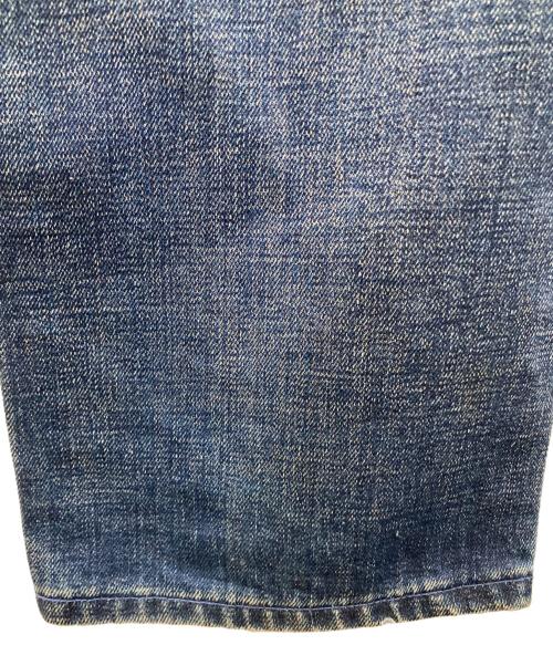 NEIGHBORHOOD（ネイバーフッド）NEIGHBORHOOD (ネイバーフッド) FRAGMENT NARROW パッチワークデニムパンツ インディゴ サイズ:Mの古着・服飾アイテム