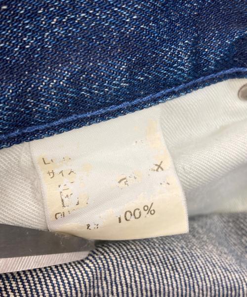 NEIGHBORHOOD（ネイバーフッド）NEIGHBORHOOD (ネイバーフッド) FRAGMENT NARROW パッチワークデニムパンツ インディゴ サイズ:Mの古着・服飾アイテム