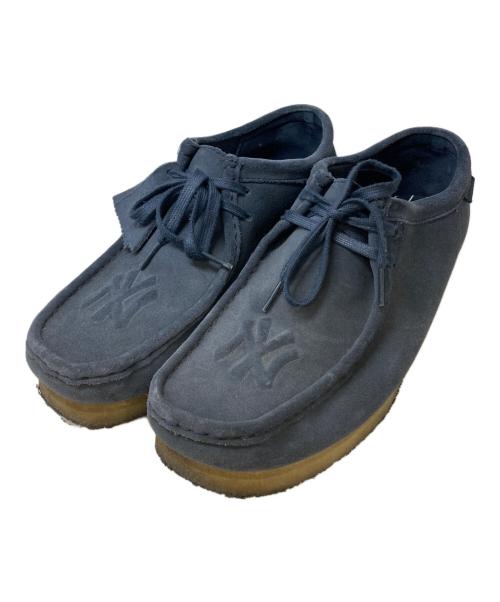 CLARKS（クラークス）CLARKS (クラークス) KITH (キス) MLB (エムエルビー) Wallabee シューズ ネイビー サイズ:US10の古着・服飾アイテム