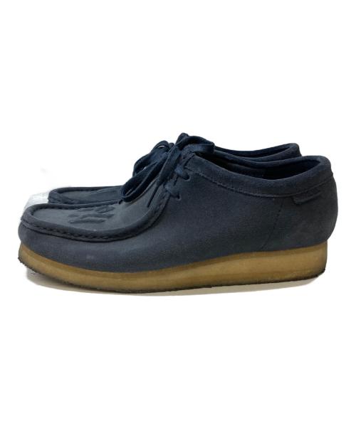 CLARKS（クラークス）CLARKS (クラークス) KITH (キス) MLB (エムエルビー) Wallabee シューズ ネイビー サイズ:US10の古着・服飾アイテム
