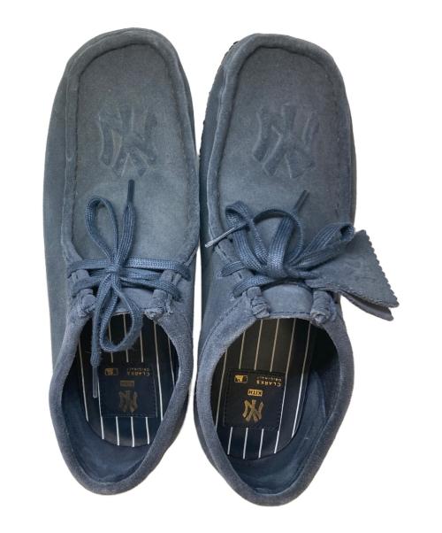 CLARKS（クラークス）CLARKS (クラークス) KITH (キス) MLB (エムエルビー) Wallabee シューズ ネイビー サイズ:US10の古着・服飾アイテム