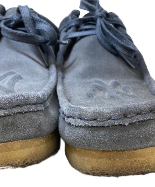 CLARKS（クラークス）CLARKS (クラークス) KITH (キス) MLB (エムエルビー) Wallabee シューズ ネイビー サイズ:US10の古着・服飾アイテム