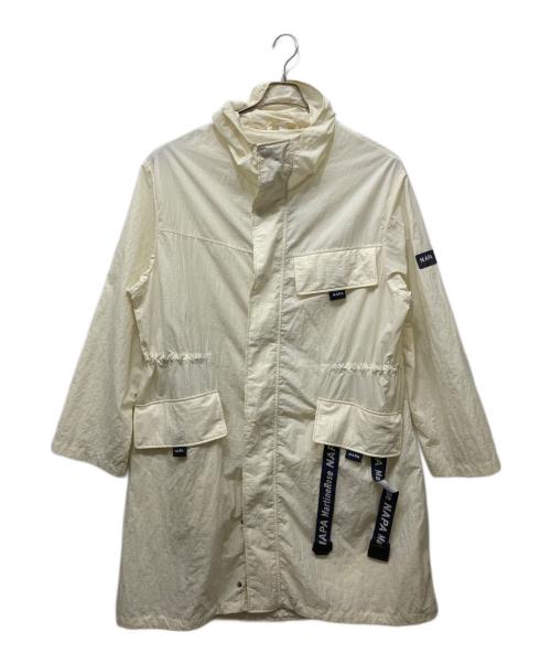 NAPAPIJRI（ナパピリ）NAPAPIJRI (ナパピリ) A-Lantic Hooded Coat アイボリー サイズ:Mの古着・服飾アイテム
