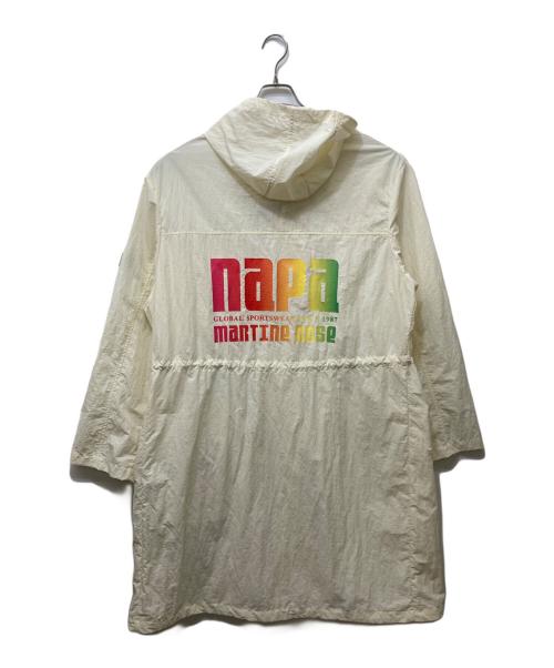 NAPAPIJRI（ナパピリ）NAPAPIJRI (ナパピリ) A-Lantic Hooded Coat アイボリー サイズ:Mの古着・服飾アイテム