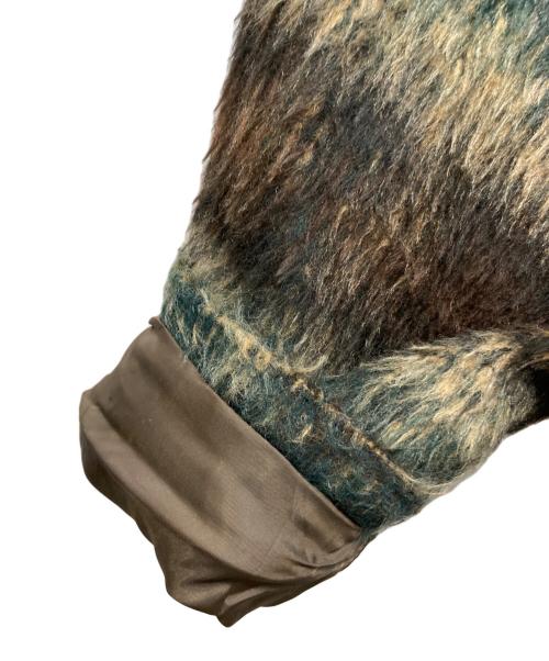 PARANOID（パラノイド）PARANOID (パラノイド) HOODED LONG COAT ブラウン×グリーン サイズ:SIZE Lの古着・服飾アイテム