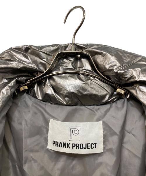 PRANK PROJECT（プランクプロジェクト）PRANK PROJECT (プランクプロジェクト) Glossy Over Down Jacket グレー サイズ:Fの古着・服飾アイテム