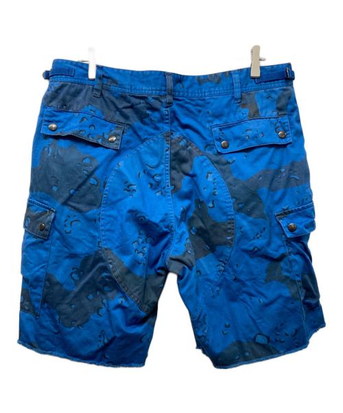 SUPREME（シュプリーム）Supreme (シュプリーム) Overdyed Camo Cargo Short ブルー サイズ:34の古着・服飾アイテム