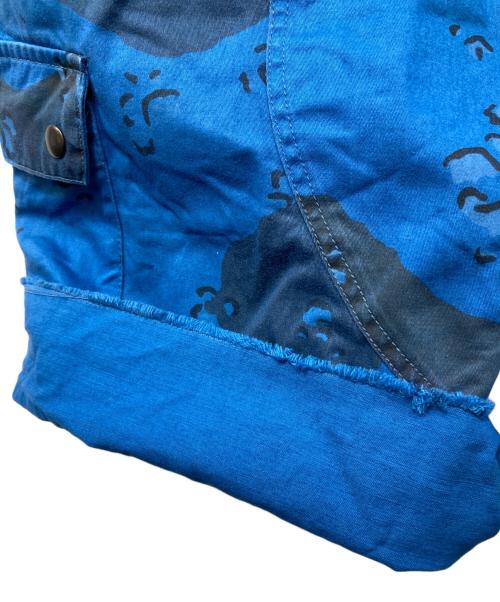 SUPREME（シュプリーム）Supreme (シュプリーム) Overdyed Camo Cargo Short ブルー サイズ:34の古着・服飾アイテム