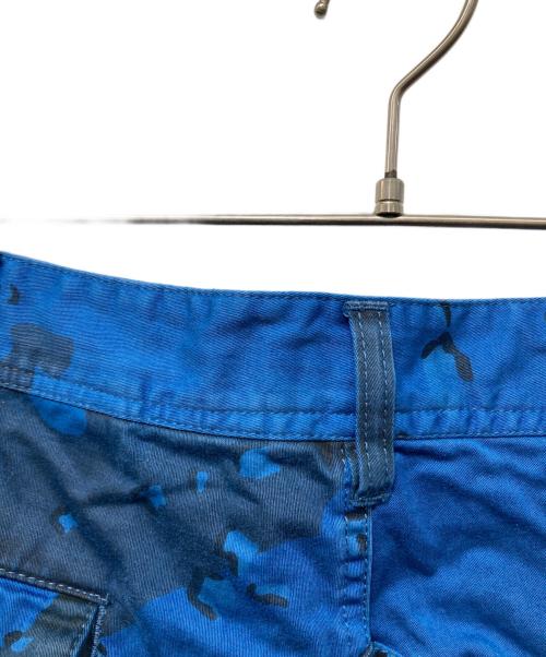 SUPREME（シュプリーム）Supreme (シュプリーム) Overdyed Camo Cargo Short ブルー サイズ:34の古着・服飾アイテム