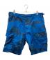 Supreme（シュプリーム）の古着「Overdyed Camo Cargo Short」｜ブルー
