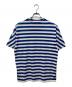 Supreme (シュプリーム) Overprint Stripe S/S Top ホワイト×ブルー サイズ:M：8000円