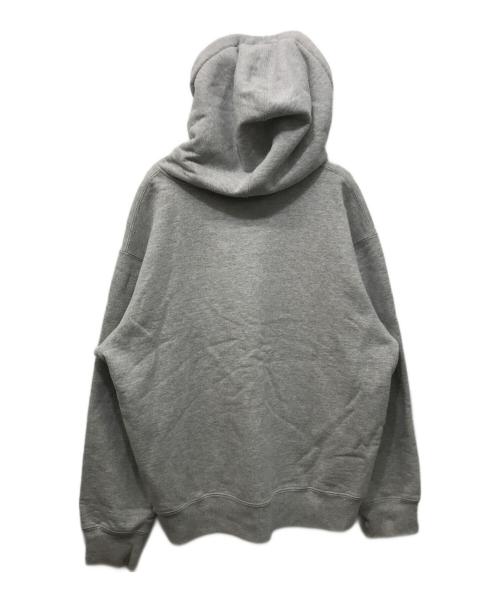 SUPREME（シュプリーム）SUPREME (シュプリーム) Small Box Drawcord Zip Up Hooded Sweatshirt グレー サイズ:Mの古着・服飾アイテム