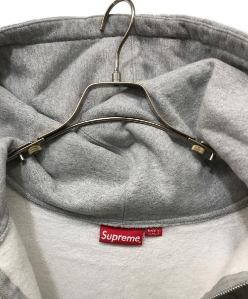 SUPREME（シュプリーム）SUPREME (シュプリーム) Small Box Drawcord Zip Up Hooded Sweatshirt グレー サイズ:Mの古着・服飾アイテム