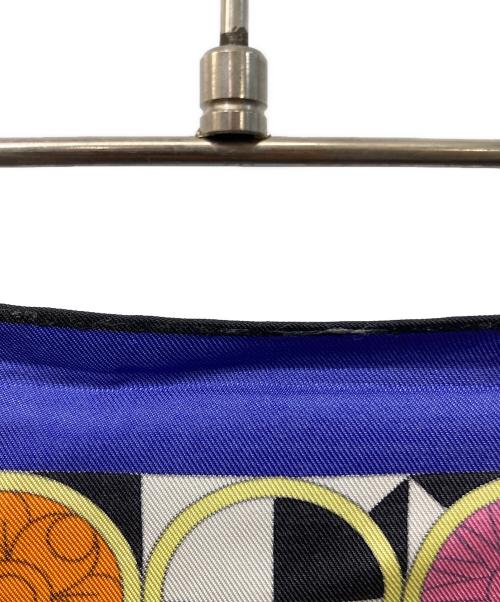 HERMES（エルメス）HERMES (エルメス) カレ90 シルクスカーフ 63マスの世界旅行 ネイビーの古着・服飾アイテム