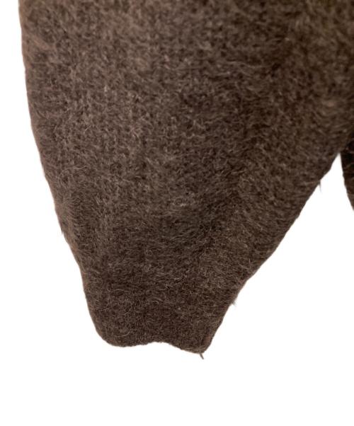 AURALEE（オーラリー）AURALEE (オーラリー) BRUSHED SUPER KID MOHAIR KNIT P/O ブラウン サイズ:1の古着・服飾アイテム