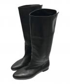 SINMEシンメ）の古着「ロングブーツ」｜ブラック