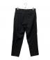 ATON (エイトン) BACK SATIN STANDARD PANTS ブラック サイズ:06：7000円