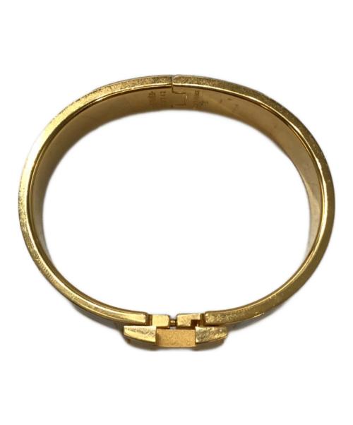 HERMES（エルメス）HERMES (エルメス) クリック・クラック PM ホワイト×ゴールドの古着・服飾アイテム