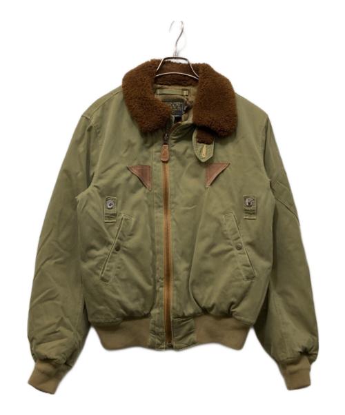 POLO RALPH LAUREN（ポロ・ラルフローレン）POLO RALPH LAUREN (ポロ・ラルフローレン) B-15A ダウンジャケット オリーブ サイズ:Mの古着・服飾アイテム