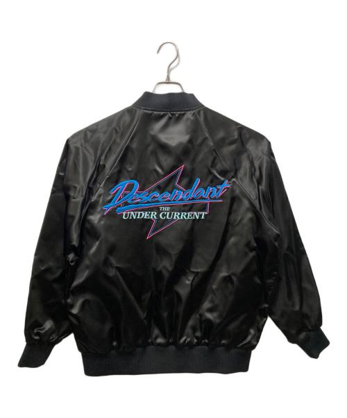 DESCENDANT（ディセンダント）DESCENDANT (ディセンダント) ECHO SATIN JACKET ブラック サイズ:1の古着・服飾アイテム