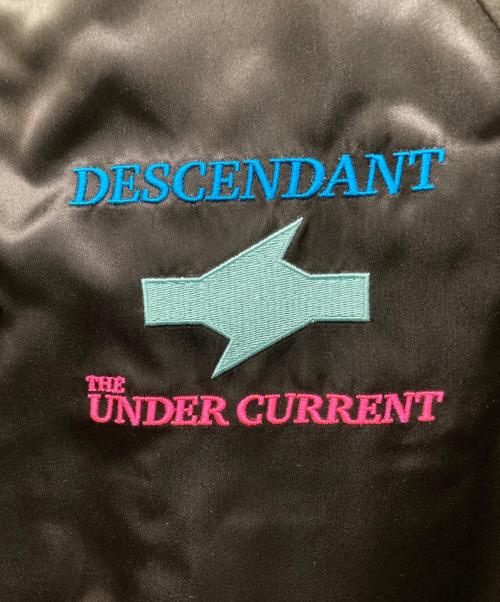DESCENDANT（ディセンダント）DESCENDANT (ディセンダント) ECHO SATIN JACKET ブラック サイズ:1の古着・服飾アイテム