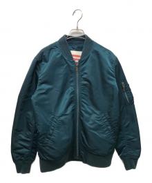 SUPREME（シュプリーム）の古着「Blood Chit MA-1 Bomber Jacket」｜グリーン
