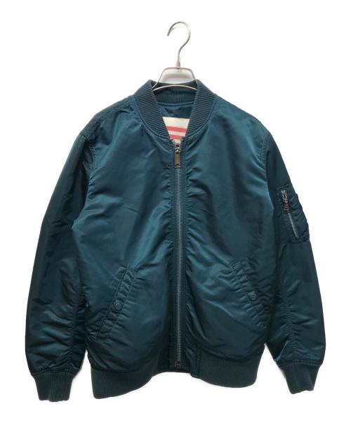 SUPREME（シュプリーム）SUPREME (シュプリーム) Blood Chit MA-1 Bomber Jacket グリーン サイズ:Sの古着・服飾アイテム