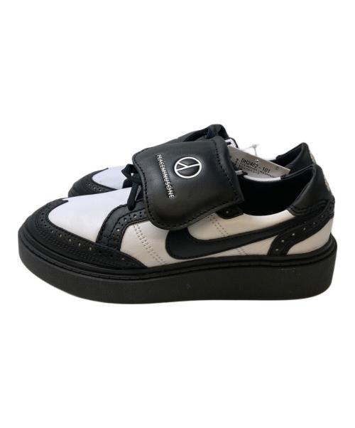 NIKE（ナイキ）NIKE (ナイキ) PEACEMINUSONE (ピースマイナスワン) Kwondo 1 ブラック×ホワイト サイズ:4 未使用品の古着・服飾アイテム