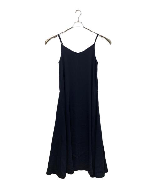 Graphpaper（グラフペーパー）Graphpaper (グラフペーパー) Satin Slip Dress ブラック サイズ:00の古着・服飾アイテム