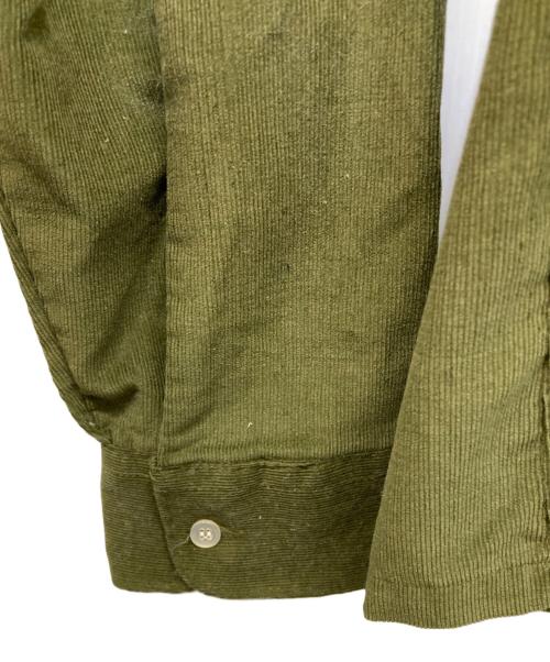 Sears（シアーズ）Sears (シアーズ) コーデュロイオープンカラーシャツ グリーン サイズ:Sの古着・服飾アイテム