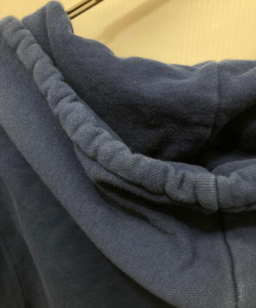 BoTT（ボット）BoTT (ボット) Script Logo Zip Hoodie ネイビー サイズ:Lの古着・服飾アイテム