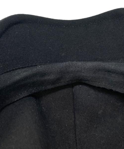 BURBERRY（バーバリー）BURBERRY (バーバリー) モノグラムモチーフコットンジャージーベースボールキャップ ブラックの古着・服飾アイテム