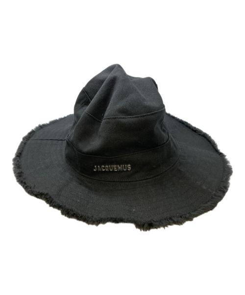 jacquemus（ジャックムス）JACQUEMUS (ジャックムス) Artichaut バケットハット ブラックの古着・服飾アイテム