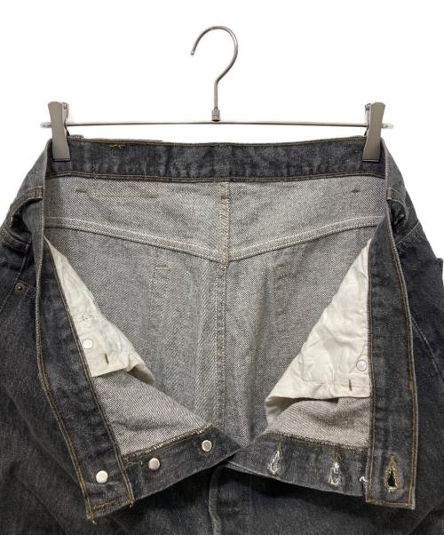 LEVI'S（リーバイス）LEVI'S (リーバイス) USA501 先染めブラックデニムパンツ ブラック サイズ:40の古着・服飾アイテム