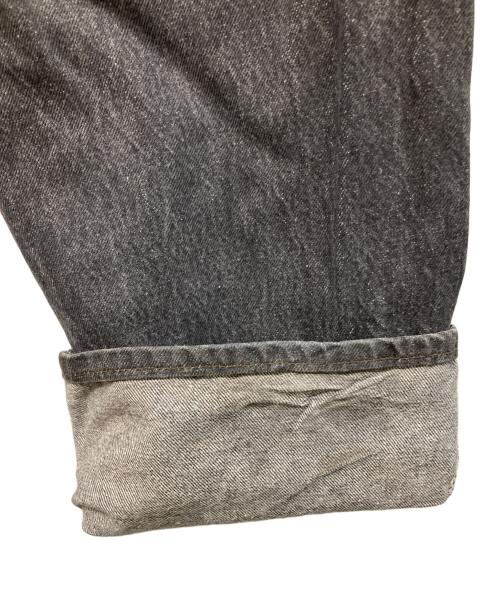 LEVI'S（リーバイス）LEVI'S (リーバイス) USA501 先染めブラックデニムパンツ ブラック サイズ:40の古着・服飾アイテム