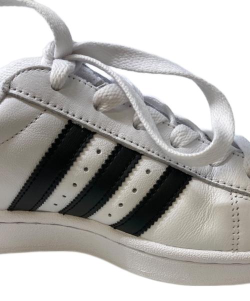 adidas Originals（アディダスオリジナル）adidas originals (アディダスオリジナル) Superstar II ホワイト×ブラック サイズ:4の古着・服飾アイテム