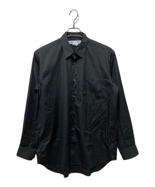 COMME des GARCONS SHIRT（コムデギャルソンシャツ）COMME des GARCONS SHIRT (コムデギャルソンシャツ) FOREVER WIDE CLASSIC ロングスリーブシャツ ブラック サイズ:Sの古着・服飾アイテム