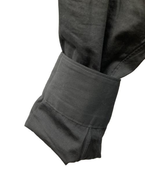 COMME des GARCONS SHIRT（コムデギャルソンシャツ）COMME des GARCONS SHIRT (コムデギャルソンシャツ) FOREVER WIDE CLASSIC ロングスリーブシャツ ブラック サイズ:Sの古着・服飾アイテム