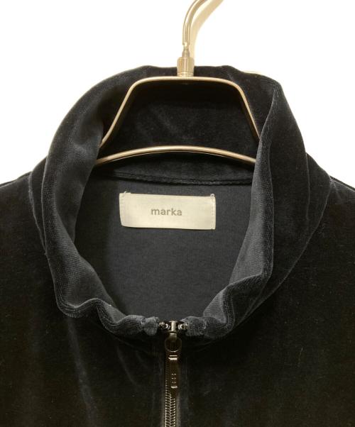 MARKA（マーカ）MARKA (マーカ) ベロアトラックジャケット ネイビー サイズ:SIZE 2の古着・服飾アイテム