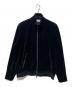 MARKA（マーカ）の古着「ベロアトラックジャケット」｜ネイビー
