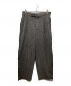 MARKAマーカ）の古着「ピグメントダイ2タックパンツ」｜グレー