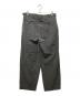 MARKA (マーカ) ピグメントダイ2タックパンツ グレー サイズ:2：9000円