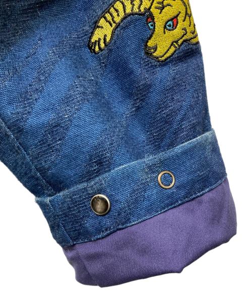 son of the cheese（（サノバチーズ））son of the cheese (（サノバチーズ）) INDIGO TIGER JKT インディゴ サイズ:Lの古着・服飾アイテム