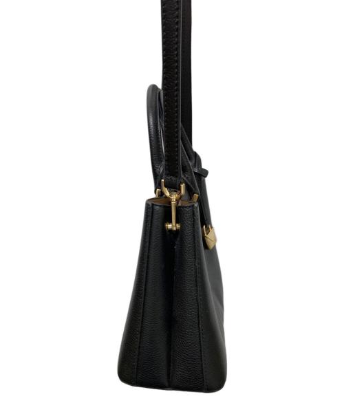 MICHAEL KORS（マイケル・コース）MICHAEL KORS (マイケルコース) ADELE 2WAYハンドバッグ ブラックの古着・服飾アイテム