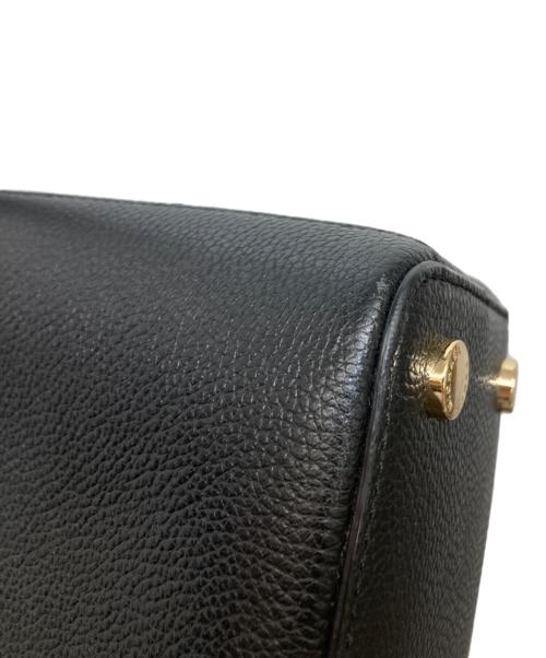 MICHAEL KORS（マイケル・コース）MICHAEL KORS (マイケルコース) ADELE 2WAYハンドバッグ ブラックの古着・服飾アイテム