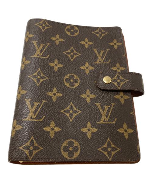 LOUIS VUITTON（ルイ ヴィトン）LOUIS VUITTON (ルイ ヴィトン) アジェンダMM 手帳カバー ブラウンの古着・服飾アイテム