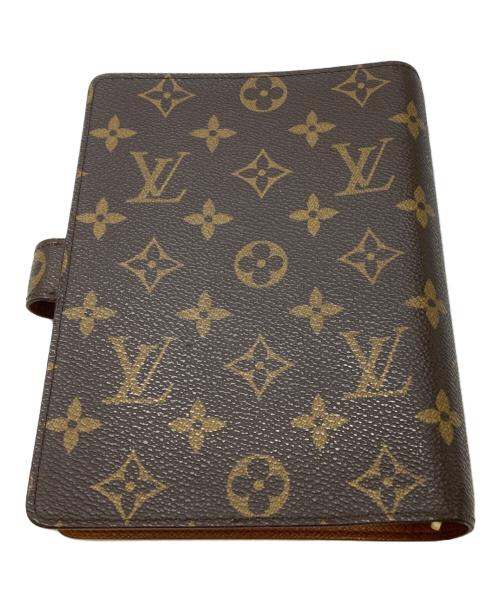 LOUIS VUITTON（ルイ ヴィトン）LOUIS VUITTON (ルイ ヴィトン) アジェンダMM 手帳カバー ブラウンの古着・服飾アイテム